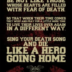 Ohio Sing Your Death Song Poster Posters