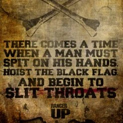 Ohio Hoist The Black Flag Poster