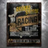 PTS Veteran Desert Storm Racing Team Vintage Tin Sign 2 PTS Veteran Desert Storm Racing Team Vintage Tin Sign