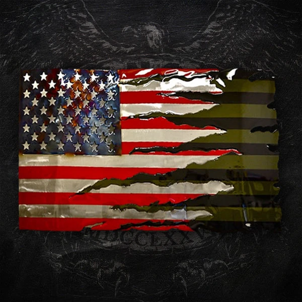 AMD American Liquid Metal - Combat Transformation Flag Sign Independence Day AMD American Liquid Metal - Combat Transformation Flag Sign Independence Day