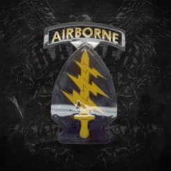 AMD Signs American Liquid Metal - Special Forces Unit Patch Sign