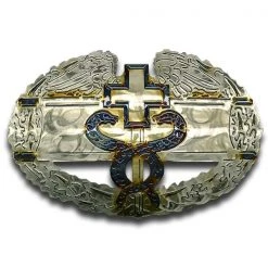 AMD American Liquid Metal - Combat Medical Badge Sign