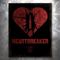 PTS Heartbreaker Vintage Tin Sign