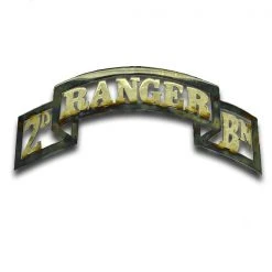 AMD American Liquid Metal - 2/75th Ranger Regiment Scroll Sign