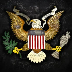 AMD American Liquid Metal - Liberty Eagle Sign Signs