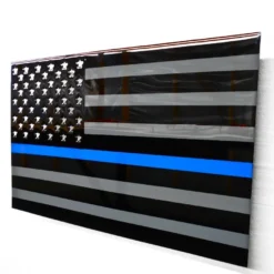 AMD American Liquid Metal - Thin Blue Line Sign 7 AMD American Liquid Metal - Thin Blue Line Sign