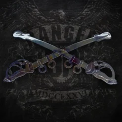 AMD American Liquid Metal - Cavalry Crossed Sabres Sign Signs