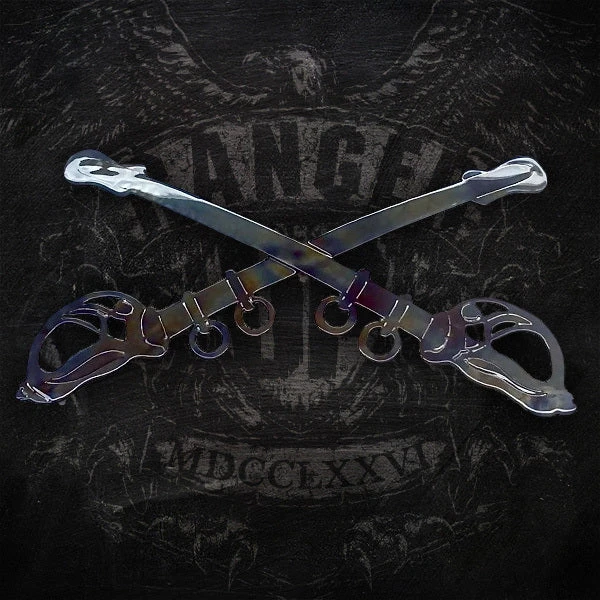 AMD American Liquid Metal - Cavalry Crossed Sabres Sign Signs 4 AMD American Liquid Metal - Cavalry Crossed Sabres Sign Signs