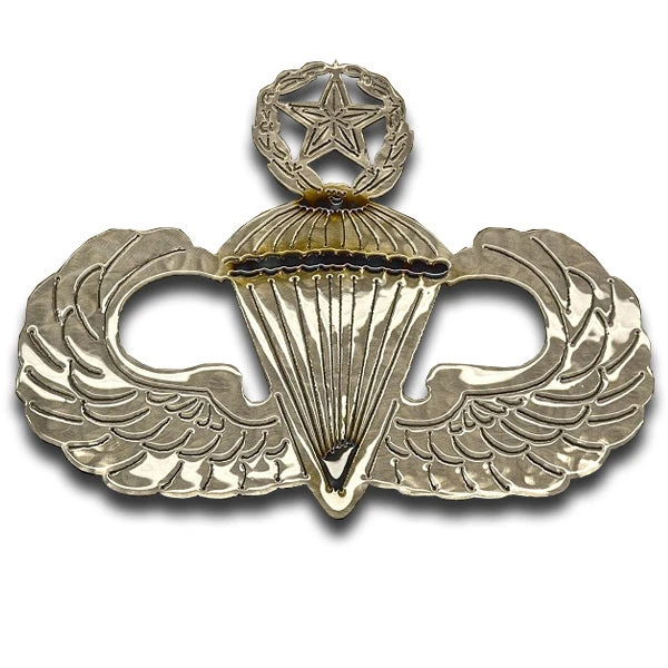 AMD American Liquid Metal - Master Parachutist Badge Sign 3 AMD American Liquid Metal - Master Parachutist Badge Sign