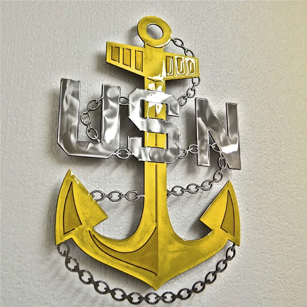 AMD American Liquid Metal - Navy Chief Anchor Sign 5 AMD American Liquid Metal - Navy Chief Anchor Sign