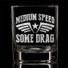 Ohio Medium Speed Whiskey Glass Whisky & Bad Decisions