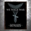 PTS Signs Wage War Vintage Tin Sign