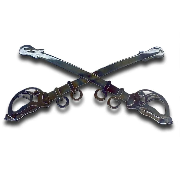 AMD American Liquid Metal - Cavalry Crossed Sabres Sign Signs 3 AMD American Liquid Metal - Cavalry Crossed Sabres Sign Signs