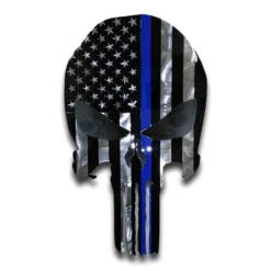 AMD American Liquid Metal - Thin Blue Skull Sign Leo
