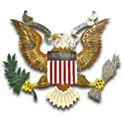 AMD American Liquid Metal - Liberty Eagle Sign Signs