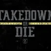 PTS Takedown Or Die Vintage Tin Sign