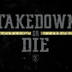 PTS Takedown Or Die Vintage Tin Sign
