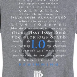 Ohio Women's Viking Valhalla Tee Grey