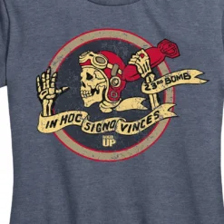 Ohio Women's 23rd Bomber Skeleton Tee