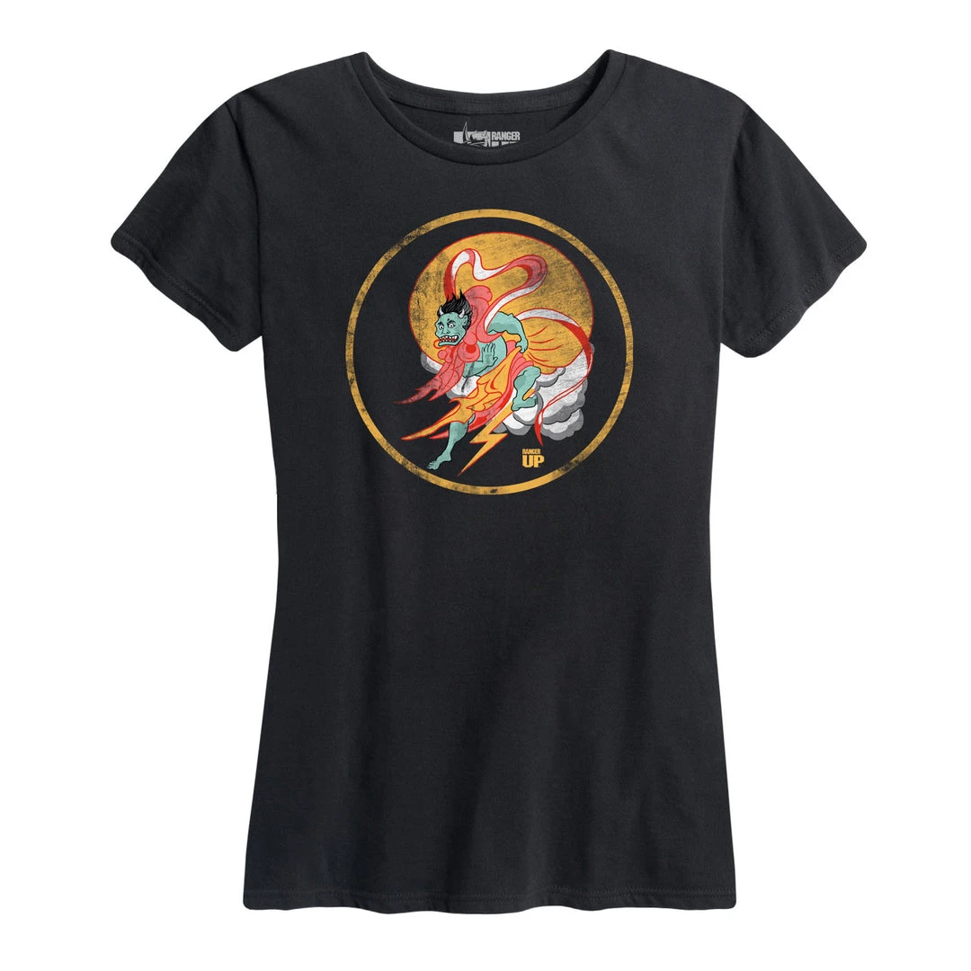 Ohio Women's Fightin' Fuujins 4th Fighter Squadron Tee 3 Ohio Women's Fightin' Fuujins 4th Fighter Squadron Tee