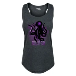 Ohio Women's Jiu Jitsu Purple Octopus Racerback Tank