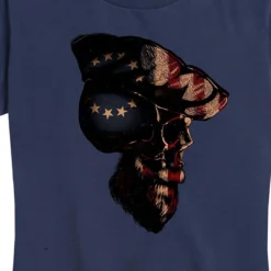 Ohio Women's Patriot Skull Tee 7 Ohio Women's Patriot Skull Tee