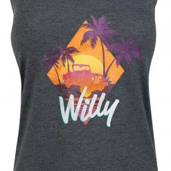 Ohio Women's Retro Jeep Tank