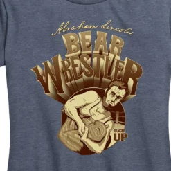 Ohio Women's Lincoln Bear Wrestler Tee Wrestling And Jiu Jitsu