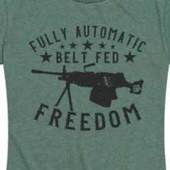 Ohio Women's Fully Automatic Belt Fed Freedom Tee