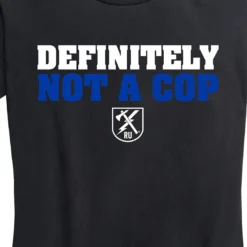 Ohio Women's Definitely Not A Cop Tee