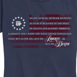 Ohio Women's Liberty Or Death Flag Tee