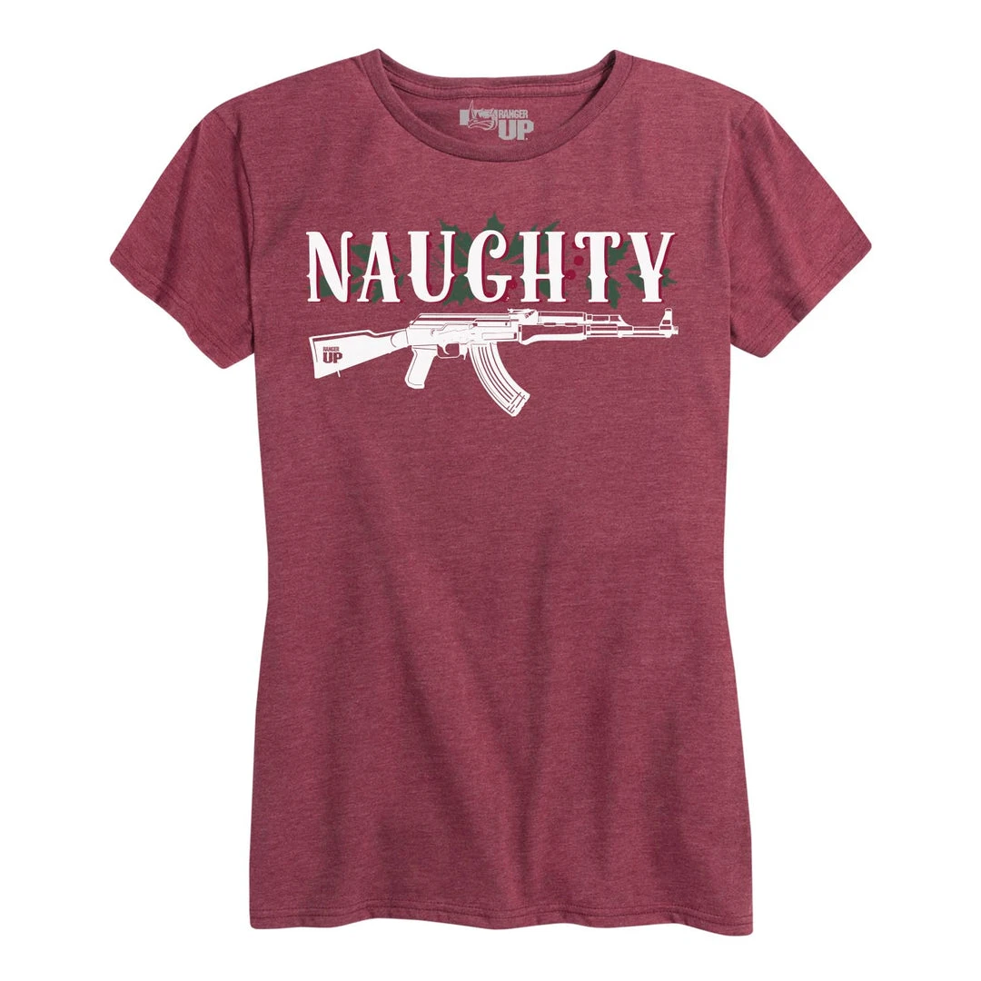 Ohio Christmas Women's Naughty Tee 3 Ohio Christmas Women's Naughty Tee