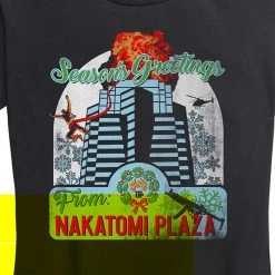 Ohio Christmas Women's Nakatomi Plaza Tee