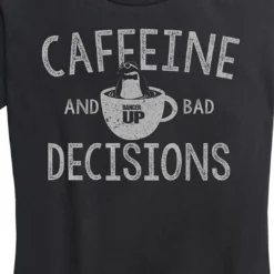 Ohio Women's Caffeine & Bad Decisions Tee