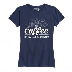 Ohio Caffeine & Hate Women's Coffee Is Crack Tee