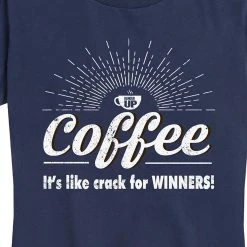 Ohio Caffeine & Hate Women's Coffee Is Crack Tee
