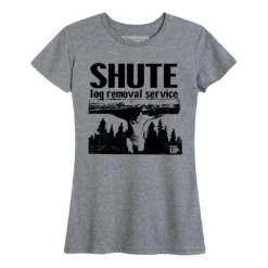 Ohio Women's Shute Log Removal Service Tee Wrestling And Jiu Jitsu