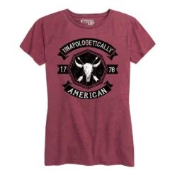 Ohio Women's Unapologetically American Bison Tee