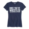 Ohio Wrestling And Jiu Jitsu Women's Once You Wrestle Tee