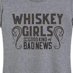 Ohio Women's Whiskey Girls Tee Whisky & Bad Decisions