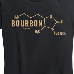 Ohio Whisky & Bad Decisions Women's Bourbon Molecule Tee