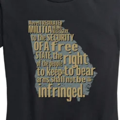 Ohio Women's Georgia 2nd Amendment Tee