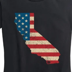 Ohio Women's U.S. Flag California Tee