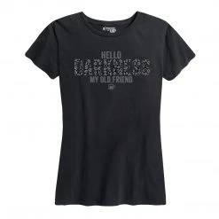 Ohio Women's Hello Darkness Tee Caffeine & Hate