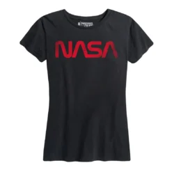 Ohio Women's NASA "Worm" Tee Black
