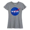 Ohio Women's NASA "Meatball" Insignia Tee Gray 2 Ohio Women's NASA "Meatball" Insignia Tee Gray