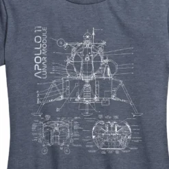 Ohio Women's NASA Apollo 11 Lunar Module Tee