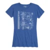 Ohio Women's NASA "EMU" Blueprint Tee 1 Ohio Women's NASA "EMU" Blueprint Tee