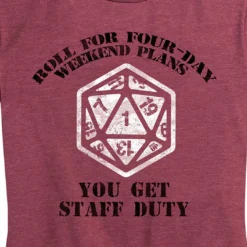 Ohio Women's Natural 1 You Get Staff Duty Tee