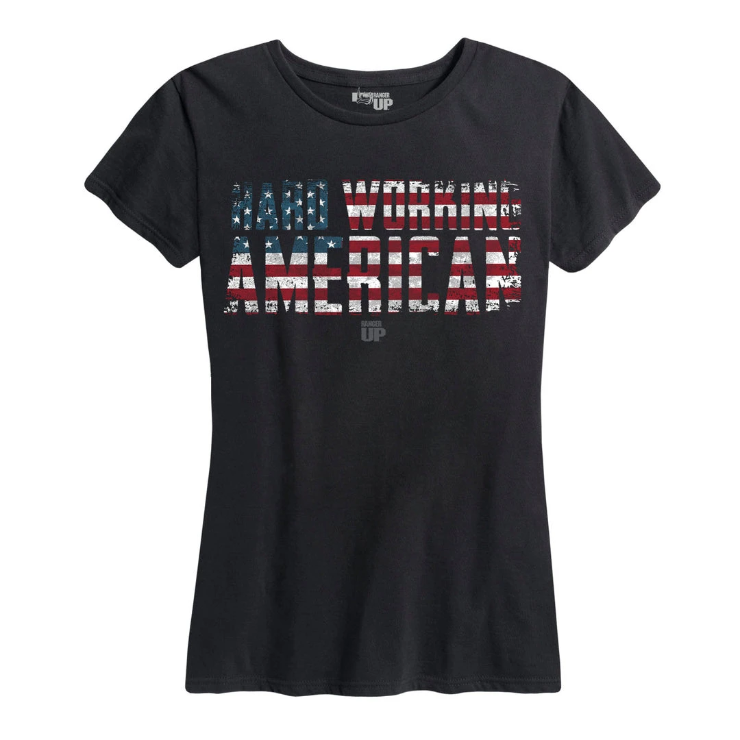 Ohio Women's Hard Working American Tee 3 Ohio Women's Hard Working American Tee